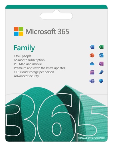 Phần mềm Microsoft 365 Family